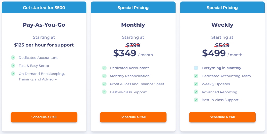Bookkeeper360 pricing