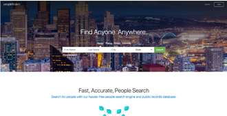 PeopleFinders Background Check