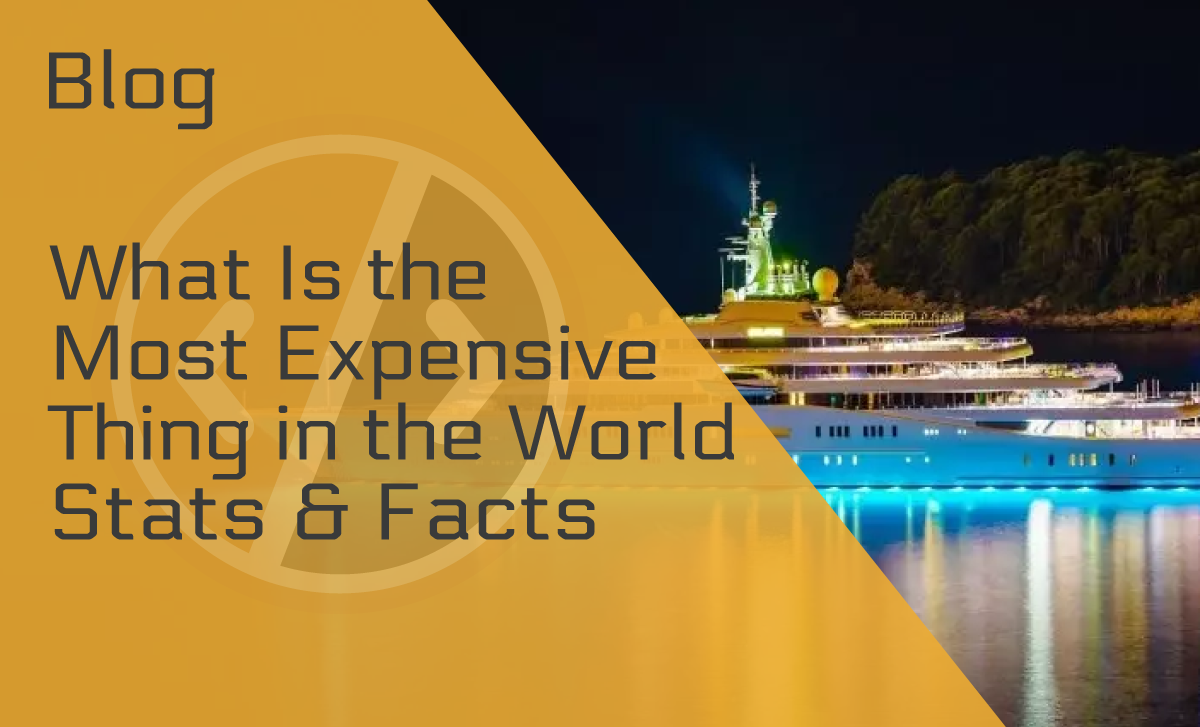What is the Most Expensive thing in the World?