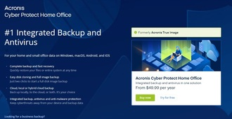 Acronis Cyber Protect Home Office