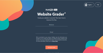 HubSpot Website Grader